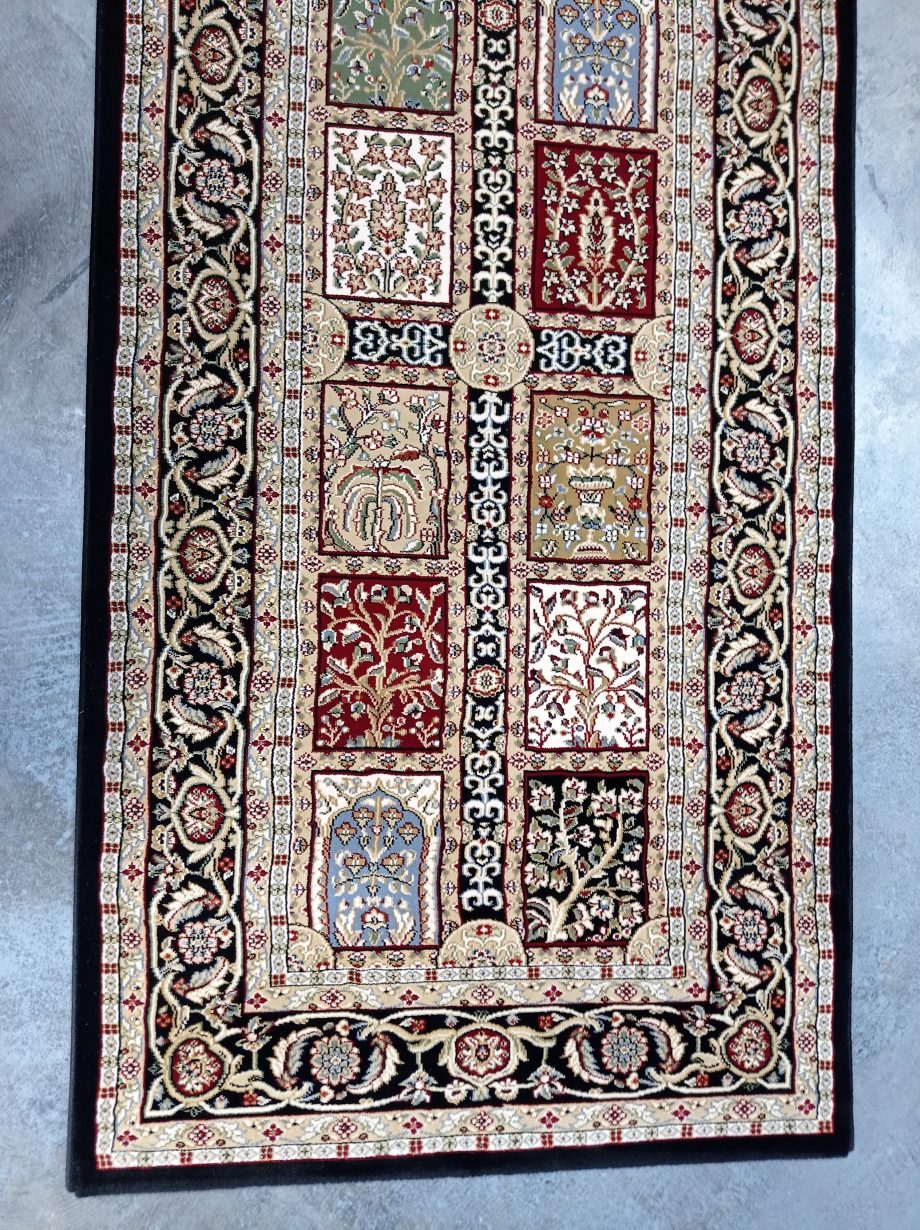 ISFAHAN 10682 BLACK 80 x 300cm