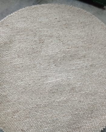 AVENUE - Beige 160cm Round